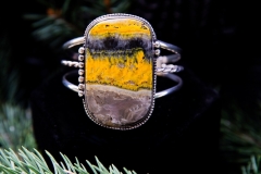 Bumble Bee Jasper with Sterling Silver